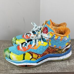 Li Ning Way Of Wade 3 Lite Lizard chameleon snake dragon men’s sz 10 Dwayne